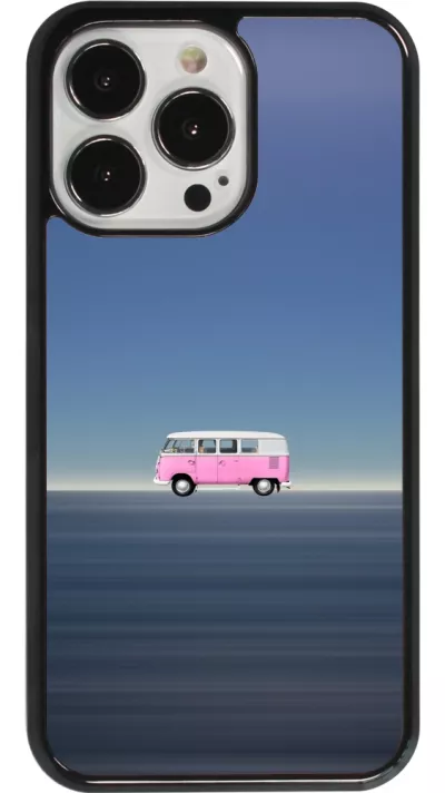 iPhone 13 Pro Case Hülle - Spring 23 pink bus