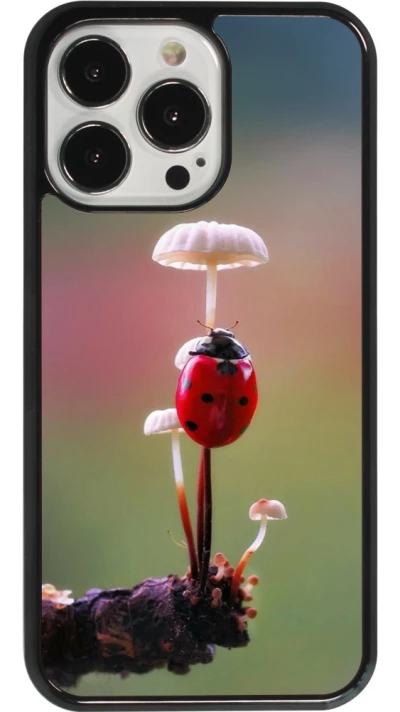 iPhone 13 Pro Case Hülle - Ladybird on a mushroom Spring 2026