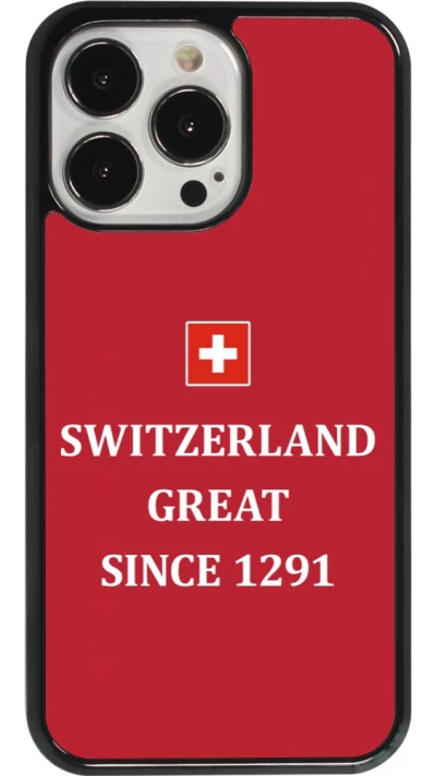 iPhone 13 Pro Case Hülle - Switzerland Great Since 1291