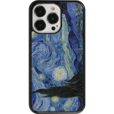 Coque iPhone 13 Pro - Tableau art - La Nuit étoilée - Van Gogh