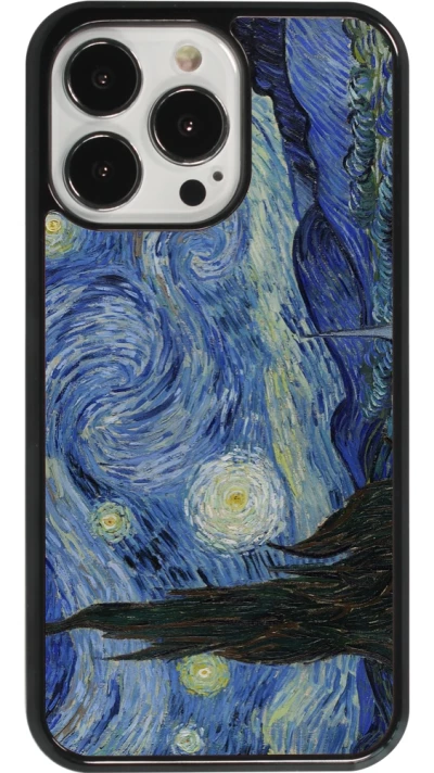 Coque iPhone 13 Pro - Tableau art - La Nuit étoilée - Van Gogh