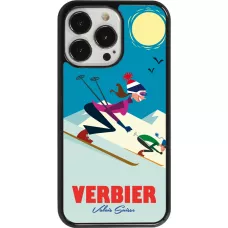Coque iPhone 13 Pro - Verbier Ski Downhill