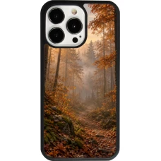 Coque iPhone 13 Pro - Silicone rigide noir Autumn 26 Autumn walk