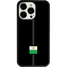 Coque iPhone 13 Pro - Silicone rigide noir Canton VD noir