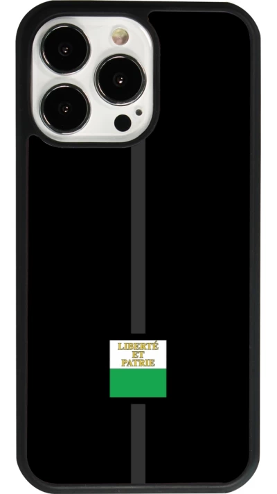 iPhone 13 Pro Case Hülle - Silikon schwarz Kanton VD schwarz