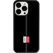iPhone 13 Pro Case Hülle - Silikon schwarz Kanton VS schwarz