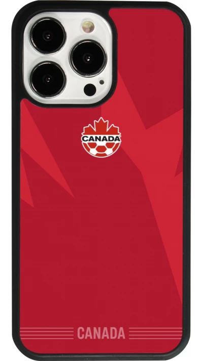 iPhone 13 Pro Case Hülle - Silikon schwarz Kanada 2026 personalisierbares Fussballtrikot