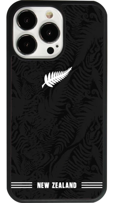 iPhone 13 Pro Case Hülle - Silikon schwarz Neuseeland 2026 personalisierbares Fussballtrikot
