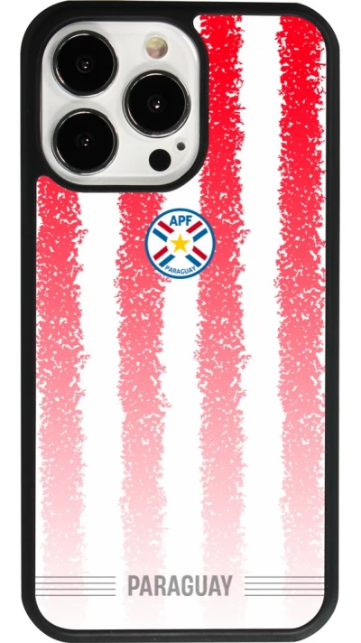 iPhone 13 Pro Case Hülle - Silikon schwarz Paraguay 2026 personalisierbares Fussballtrikot