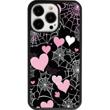 iPhone 13 Pro Case Hülle - Silikon schwarz Halloween 2024 girly