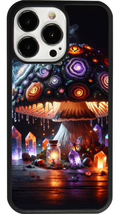 iPhone 13 Pro Case Hülle - Silikon schwarz Halloween Zaubertrank Magie