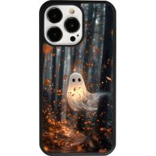 iPhone 13 Pro Case Hülle - Silikon schwarz Halloween 2025 Ghost in the forest