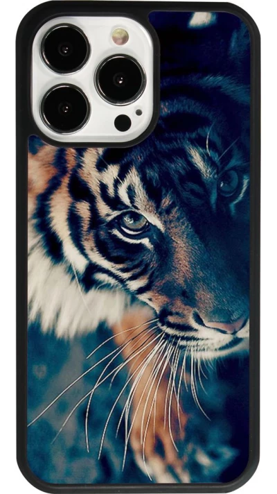 iPhone 13 Pro Case Hülle - Silikon schwarz Incredible Lion