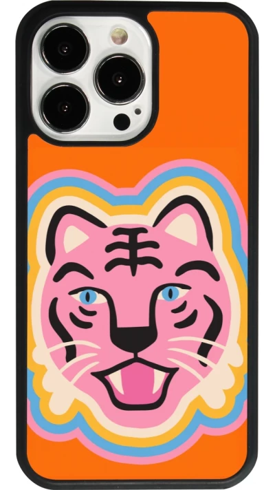 iPhone 13 Pro Case Hülle - Silikon schwarz Lion colors 2026