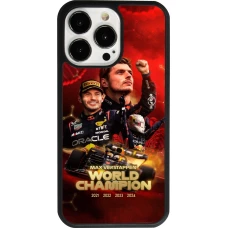 iPhone 13 Pro Case Hülle - Silikon schwarz Max Verstappen Champion 2023