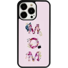 iPhone 13 Pro Case Hülle - Silikon schwarz Mom 2024 girly mom