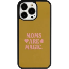 iPhone 13 Pro Case Hülle - Silikon schwarz Mom 2026 Are Magic