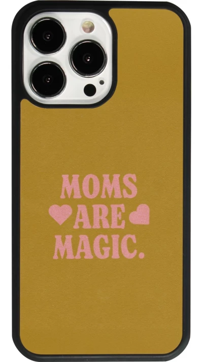 iPhone 13 Pro Case Hülle - Silikon schwarz Mom 2026 Are Magic