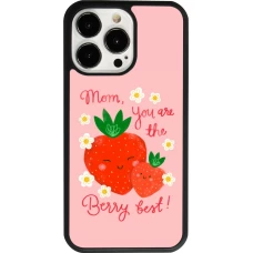 iPhone 13 Pro Case Hülle - Silikon schwarz Mom 2026 Berry best