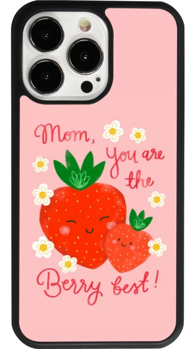iPhone 13 Pro Case Hülle - Silikon schwarz Mom 2026 Berry best