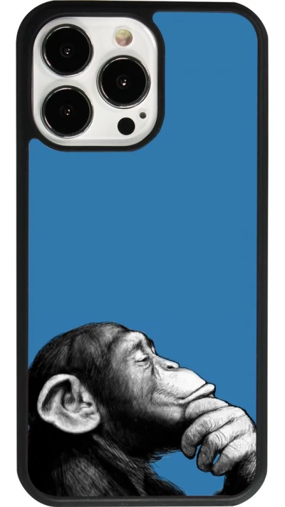 iPhone 13 Pro Case Hülle - Silikon schwarz Monkey Pop Art