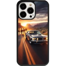iPhone 13 Pro Case Hülle - Silikon schwarz Mustang 69 Grand Canyon