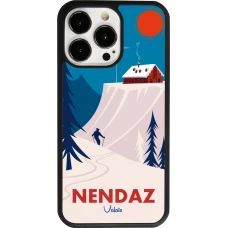 iPhone 13 Pro Case Hülle - Silikon schwarz Nendaz Cabane Ski
