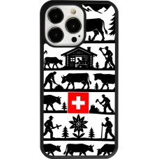 iPhone 13 Pro Case Hülle - Silikon schwarz Poya Schweiz 1