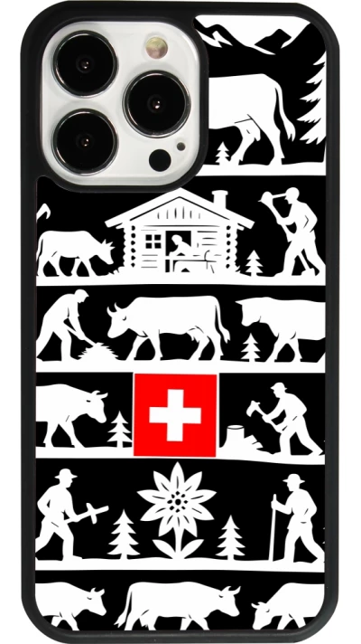 iPhone 13 Pro Case Hülle - Silikon schwarz Poya Schweiz 1 schwarz