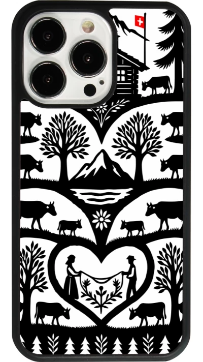 iPhone 13 Pro Case Hülle - Silikon schwarz Poya Schweiz 2