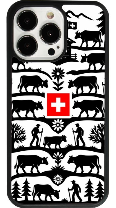 iPhone 13 Pro Case Hülle - Silikon schwarz Poya Schweiz 3