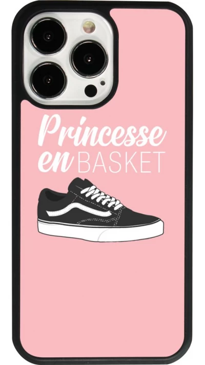 iPhone 13 Pro Case Hülle - Silikon schwarz princesse en basket