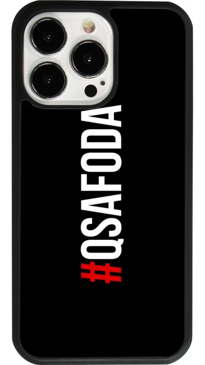 iPhone 13 Pro Case Hülle - Silikon schwarz Qsafoda 1