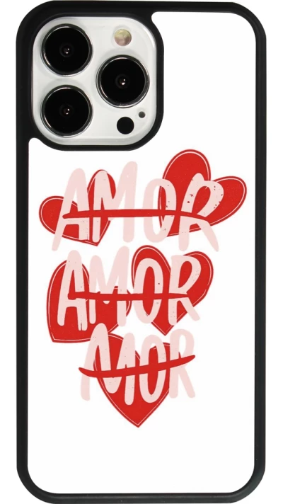 iPhone 13 Pro Case Hülle - Silikon schwarz Saint Valentines Day 26 Amor