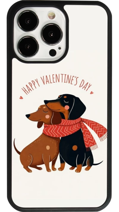 iPhone 13 Pro Case Hülle - Silikon schwarz Saint Valentines Day 26 Happy Valentine
