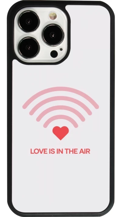 iPhone 13 Pro Case Hülle - Silikon schwarz Saint Valentines Day 26 Love is in the air