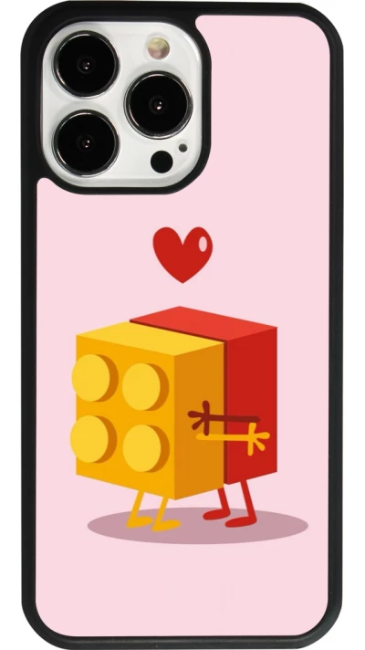 iPhone 13 Pro Case Hülle - Silikon schwarz Saint Valentines Day 26 Puzzle