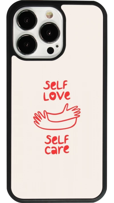 iPhone 13 Pro Case Hülle - Silikon schwarz Saint Valentines Day 26 Self love self care
