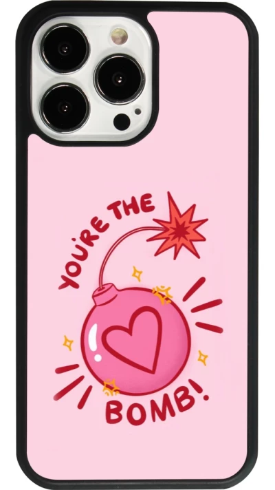 iPhone 13 Pro Case Hülle - Silikon schwarz Saint Valentines Day 26 You are the bomb