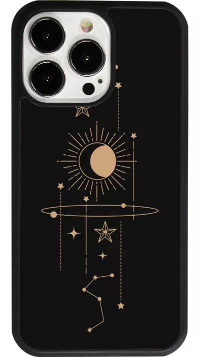 iPhone 13 Pro Case Hülle - Silikon schwarz Spring 23 astro