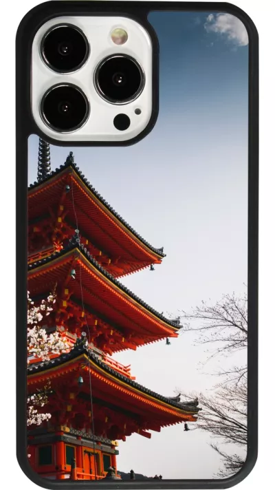 iPhone 13 Pro Case Hülle - Silikon schwarz Spring 23 Japan