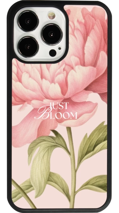 iPhone 13 Pro Case Hülle - Silikon schwarz Just Bloom Spring 2026