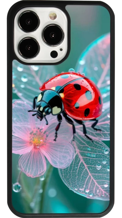 iPhone 13 Pro Case Hülle - Silikon schwarz Ladybird in bloom Spring 2026