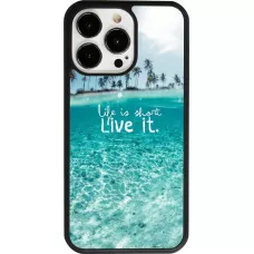 iPhone 13 Pro Case Hülle - Silikon schwarz Summer 18 24