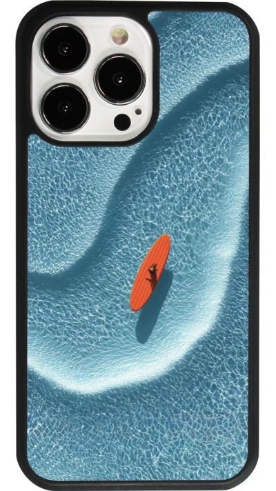 iPhone 13 Pro Case Hülle - Silikon schwarz Orange surf Summer 2026