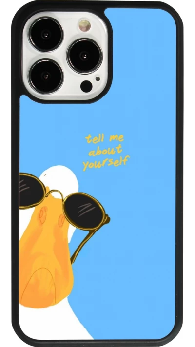 iPhone 13 Pro Case Hülle - Silikon schwarz Tell me about yourself Summer 2026