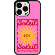 Coque iPhone 13 Pro - Silicone rigide noir Sun sun 2026