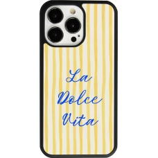 Coque iPhone 13 Pro - Silicone rigide noir The good life 2026