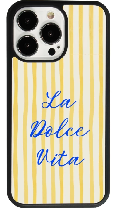 iPhone 13 Pro Case Hülle - Silikon schwarz The good life 2026