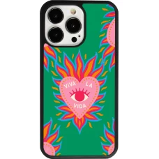 Coque iPhone 13 Pro - Silicone rigide noir Viva la vida 2026